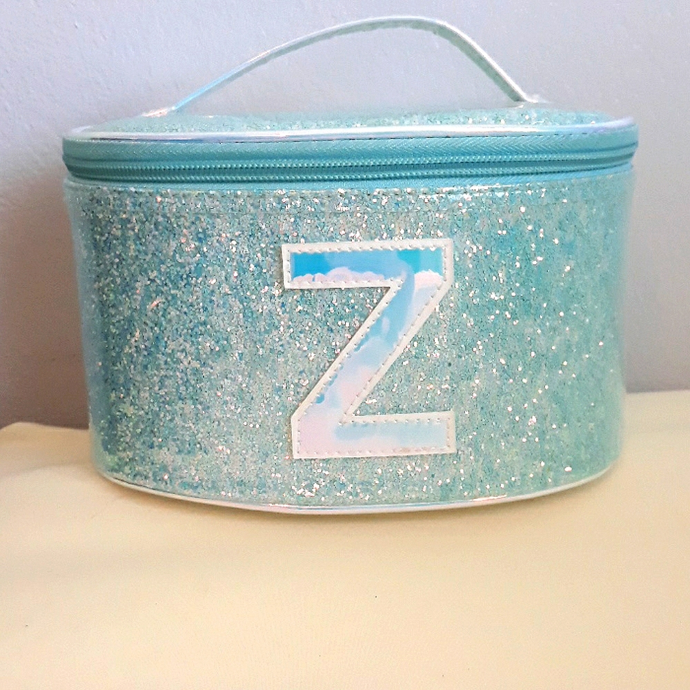 Justice Z Glitter Cosmetics Bag